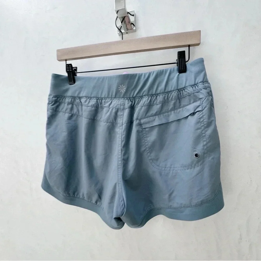 ATHLETA || Sport Short Performance Fabric Back Zippered Pocket - Picture 2 of 10